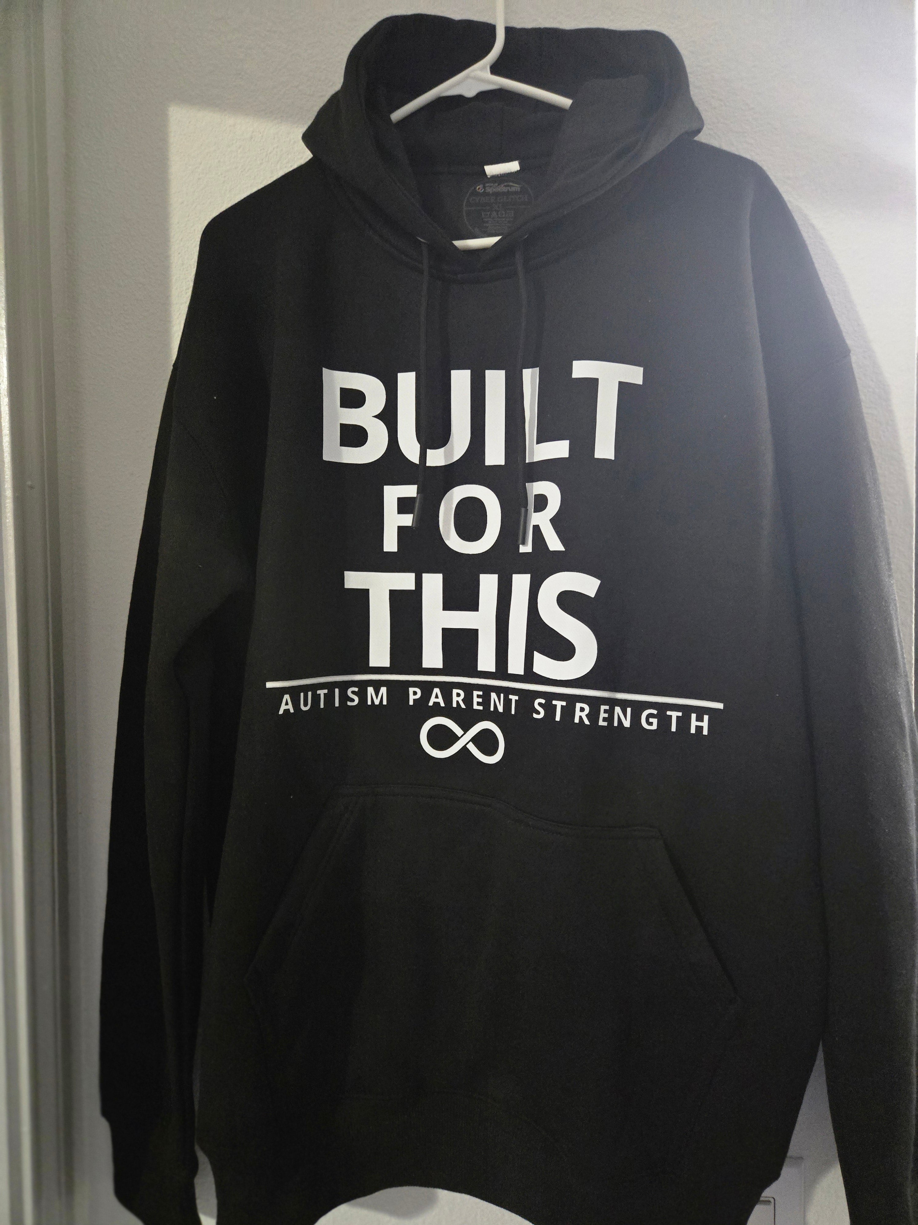 CyberGlitch Autism Awareness Hoodie